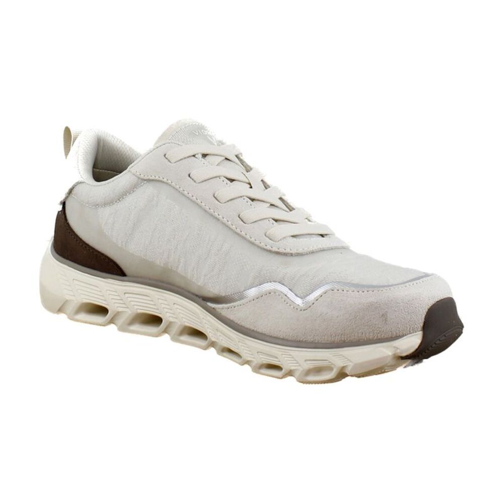 Vionic Presley Cream Mesh Suede (Wide)